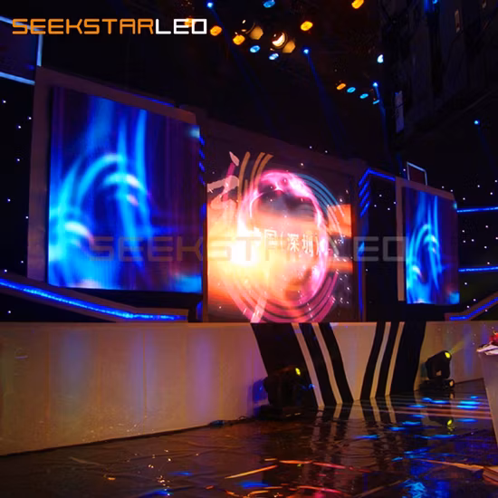 Прокат HD HD P2.976 Полноцветный светодиодный дисплей для внутреннего использования